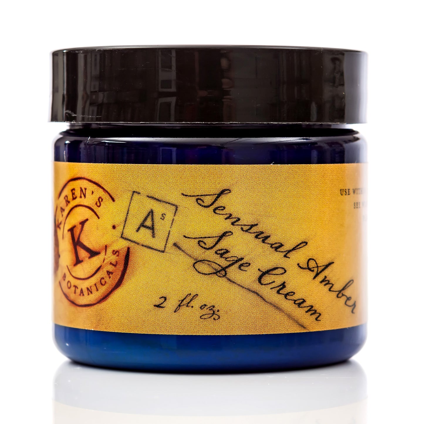 Sensual Amber Sage Cream, Moisture Rich for Dry, Mature Skin